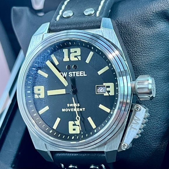 TW Steel Other - TW Steel Canteen Date Designer Sport Men’s Watch.